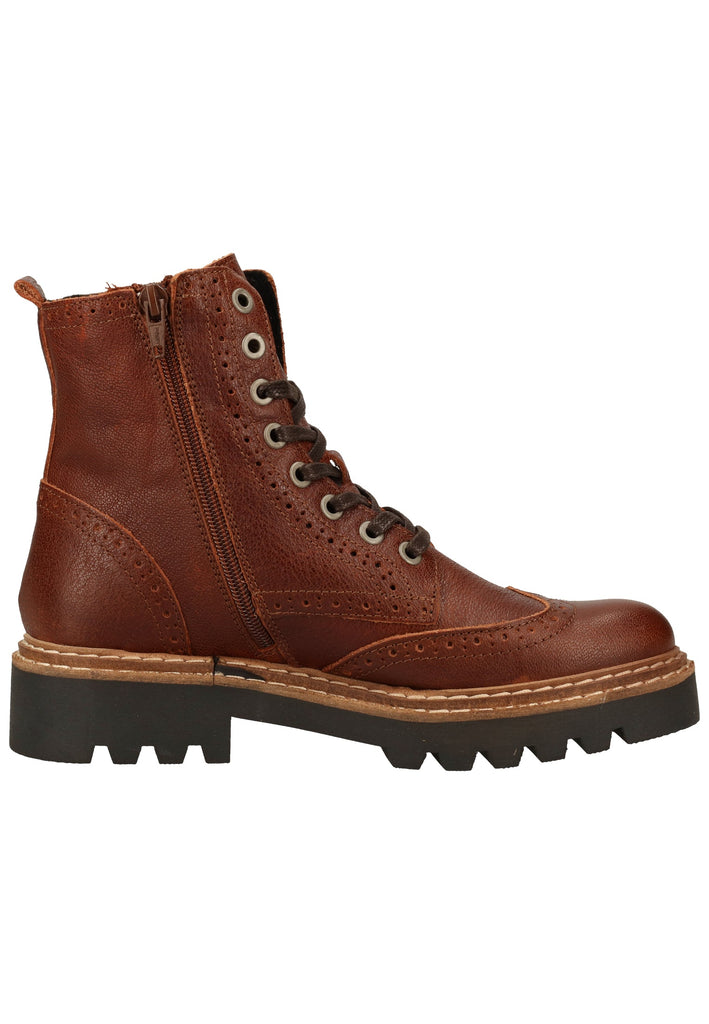 Bullboxer Stiefelette Leder Cognac