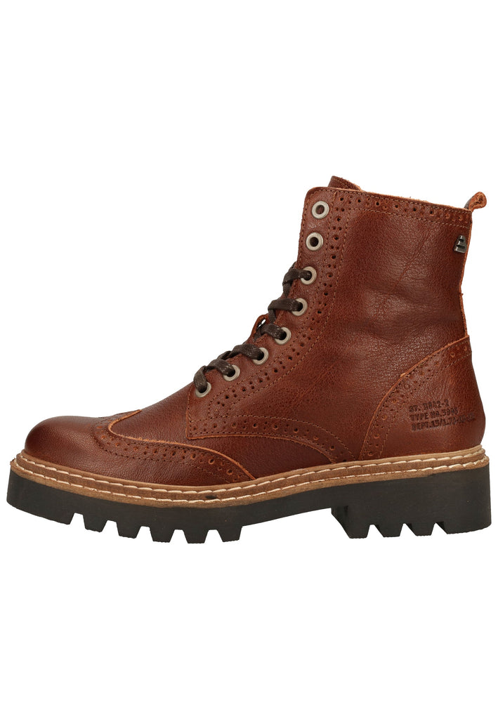 Bullboxer Stiefelette Leder Cognac