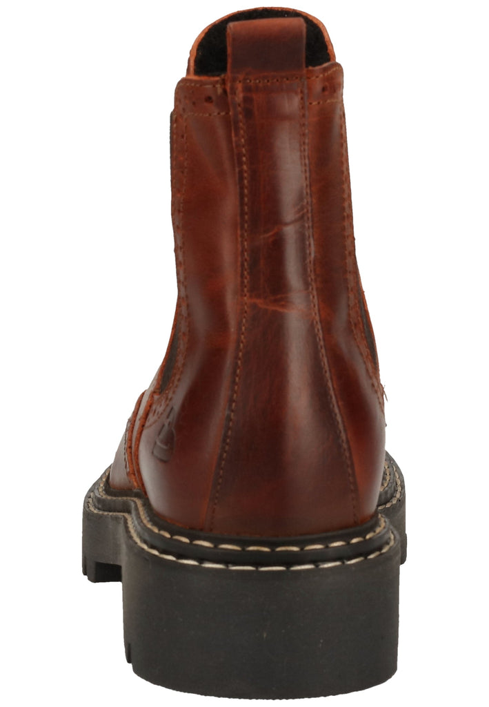 Bullboxer Stiefelette Leder Cognac