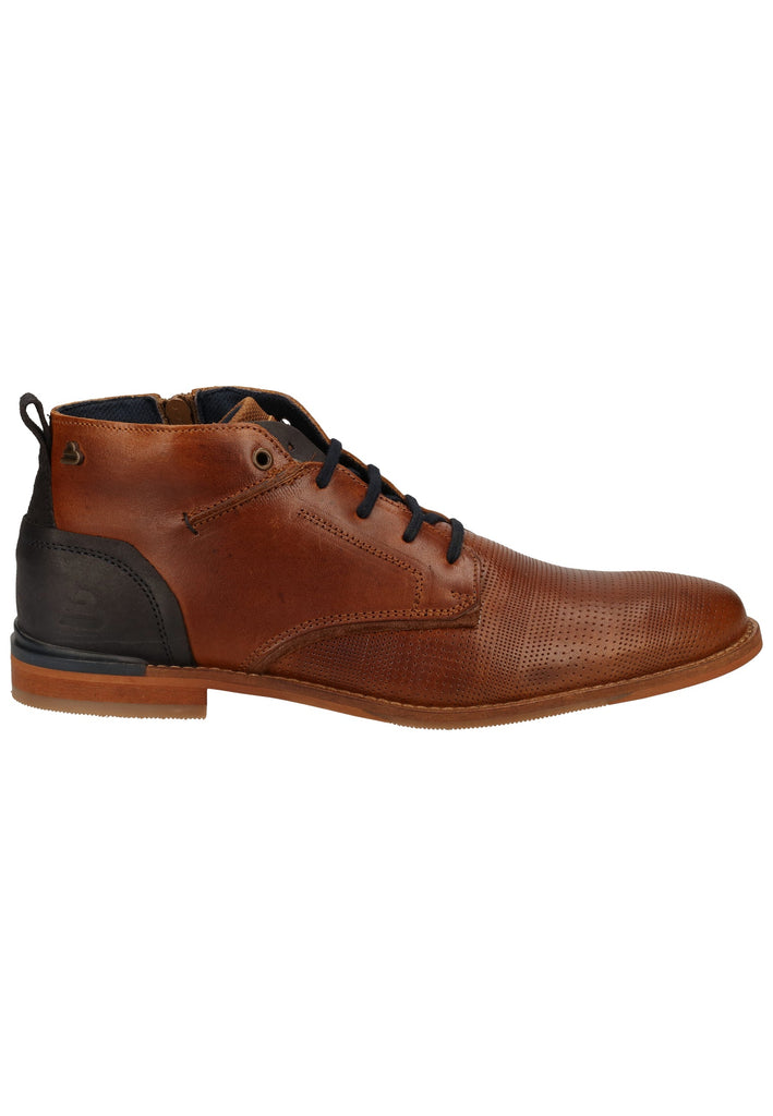 Bullboxer Stiefelette Leder Cognac