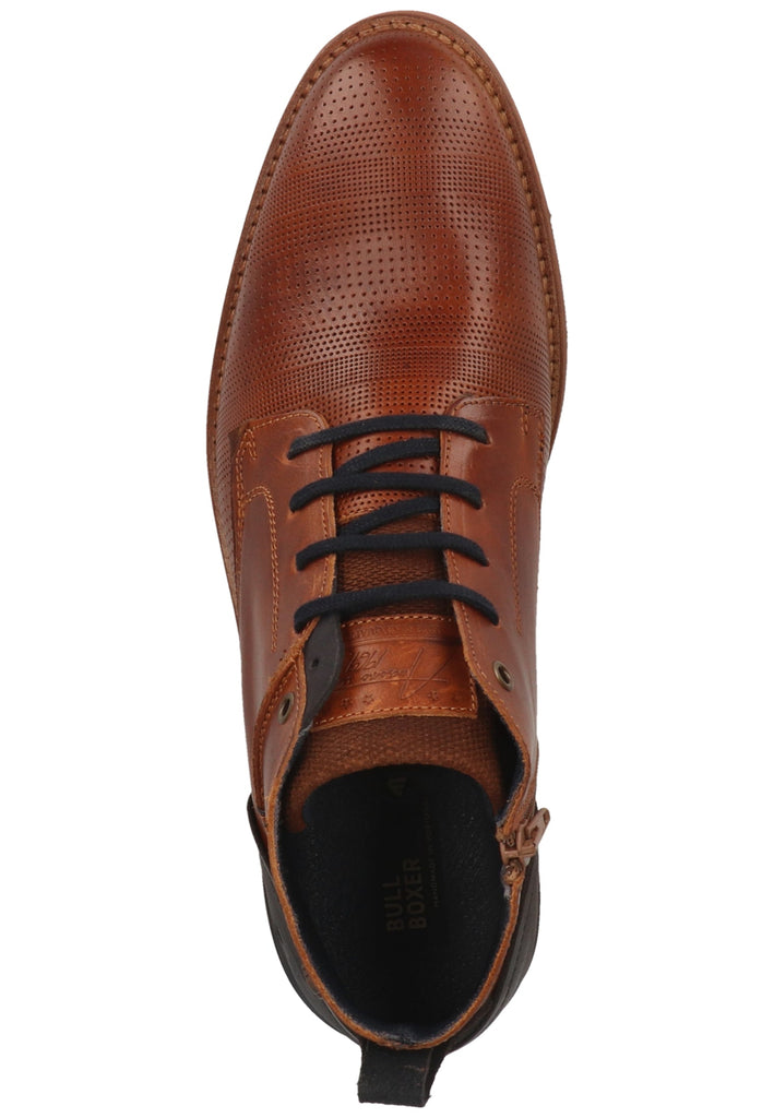 Bullboxer Stiefelette Leder Cognac