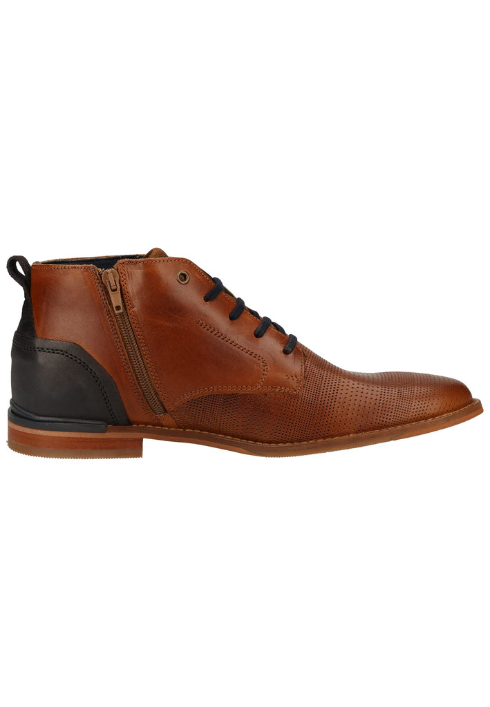 Bullboxer Stiefelette Leder Cognac