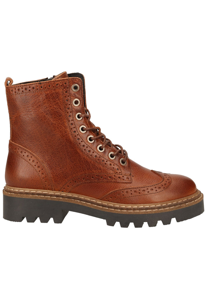 Bullboxer Stiefelette Leder Cognac
