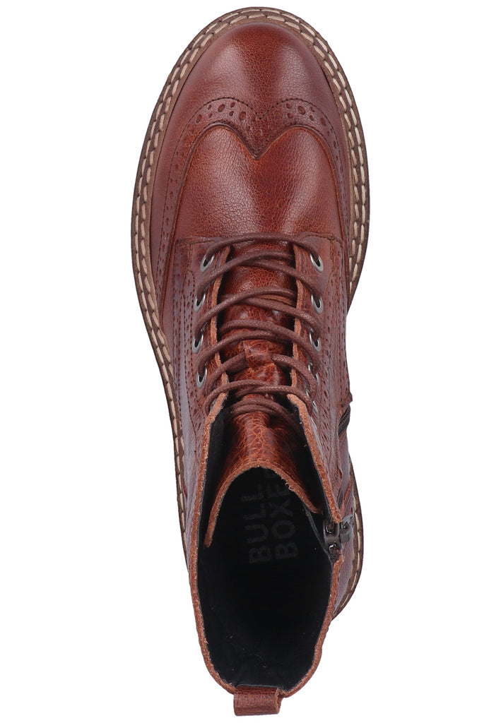 Bullboxer Stiefelette Leder Cognac