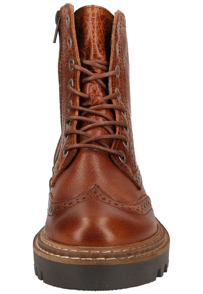 Bullboxer Stiefelette Leder Cognac
