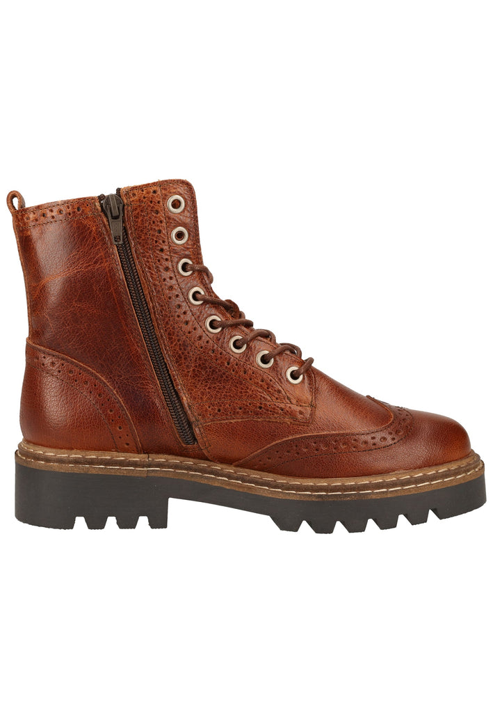 Bullboxer Stiefelette Leder Cognac