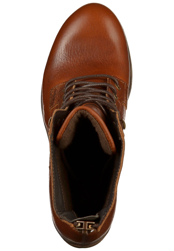 Bullboxer Stiefelette Leder Cognac