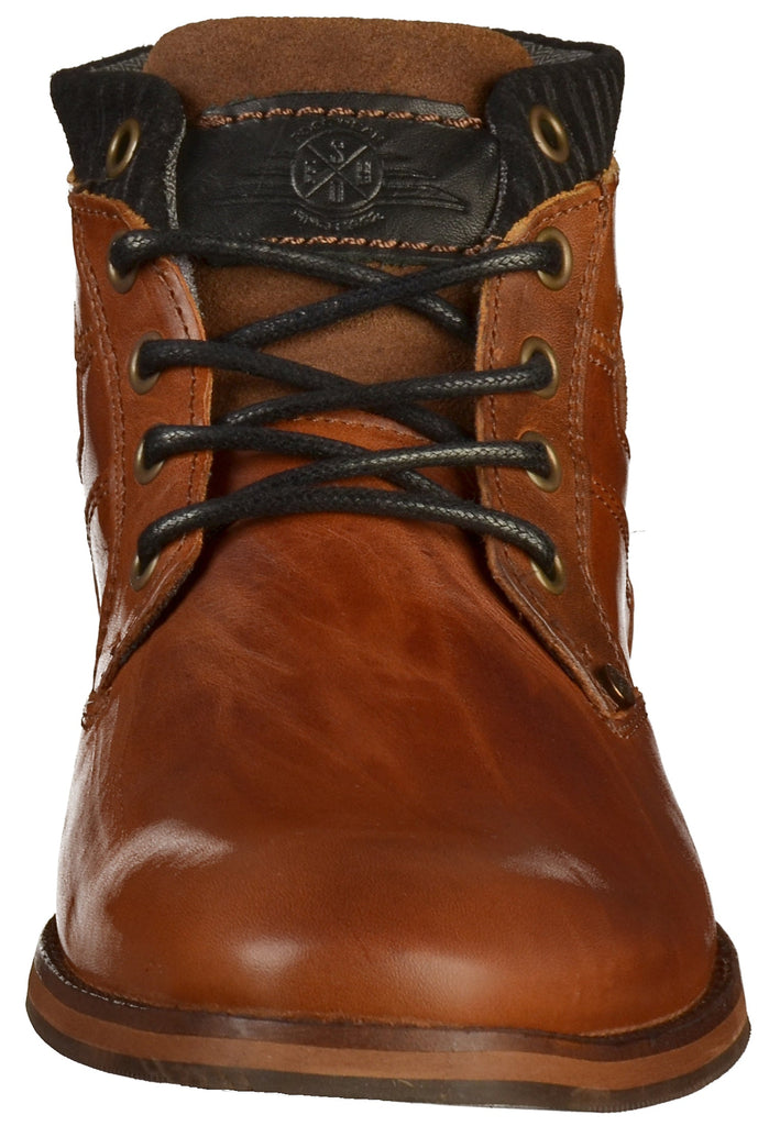 Bullboxer Stiefelette Leder Cognac