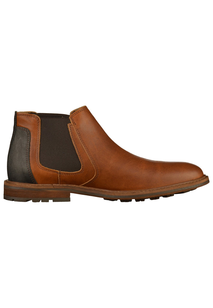 Bullboxer Stiefelette Leder Cognac