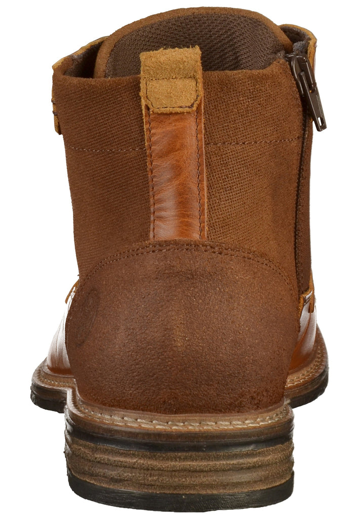 Bullboxer Stiefelette Leder Cognac