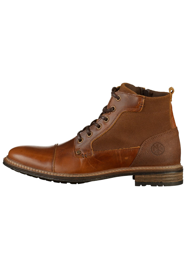Bullboxer Stiefelette Leder Cognac