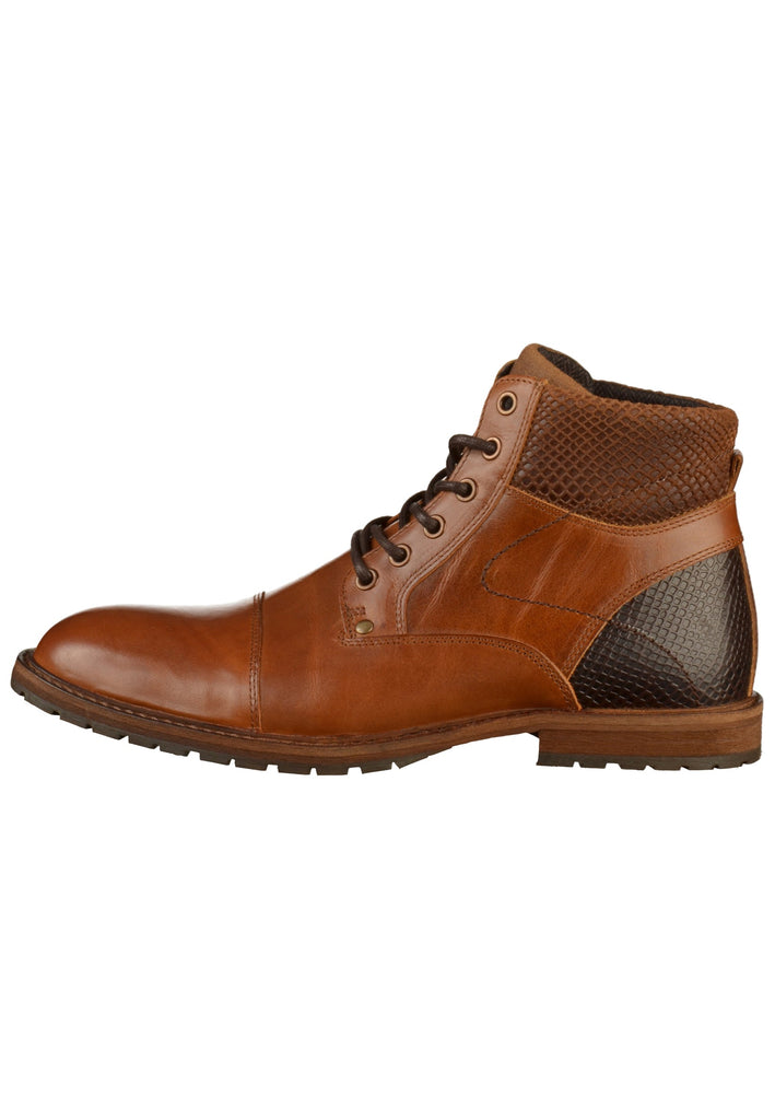 Bullboxer Stiefelette Leder Cognac