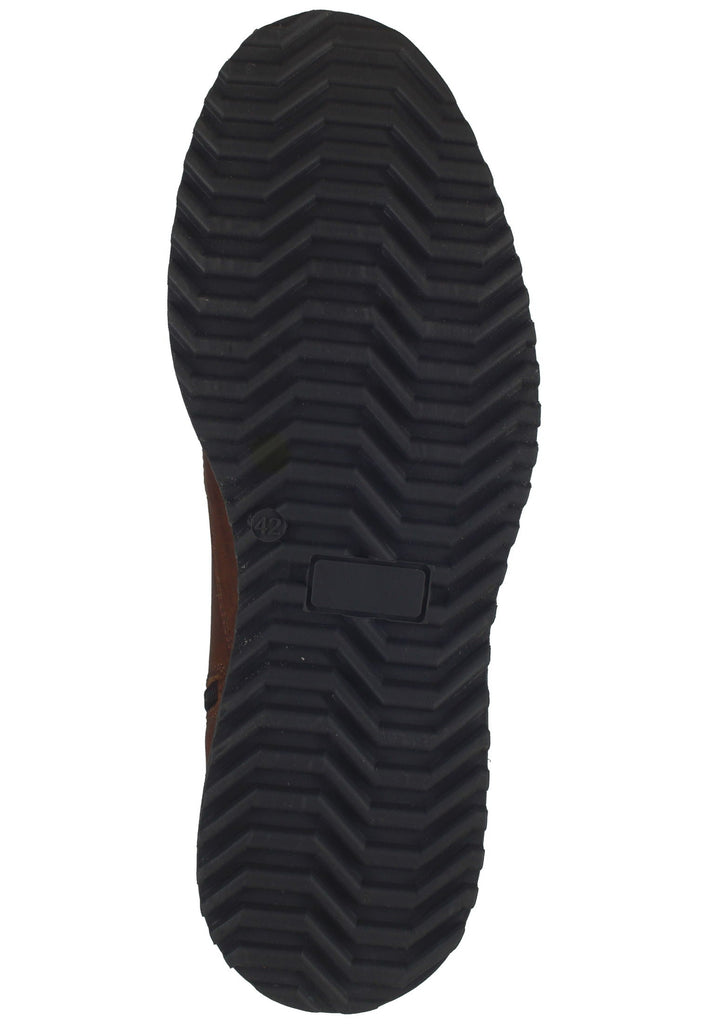 Bullboxer Stiefelette Leder Cognac Warmfutter