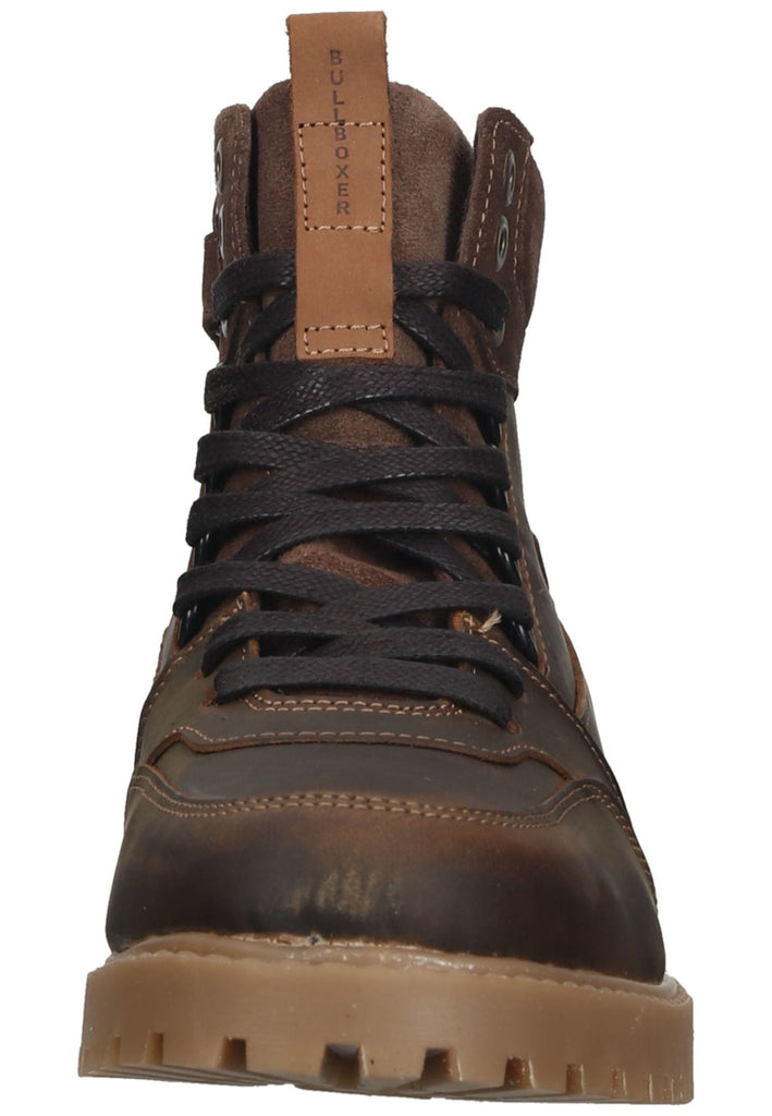 Bullboxer Stiefelette Leder Cognac Warmfutter