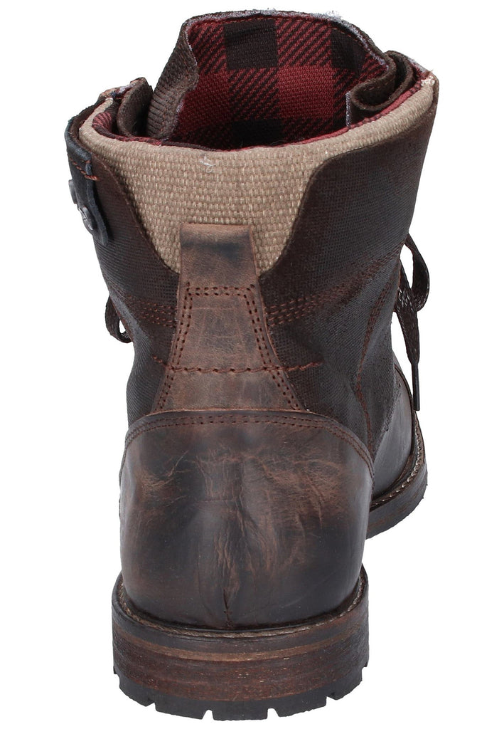 Bullboxer Stiefelette Leder Dunkelbraun