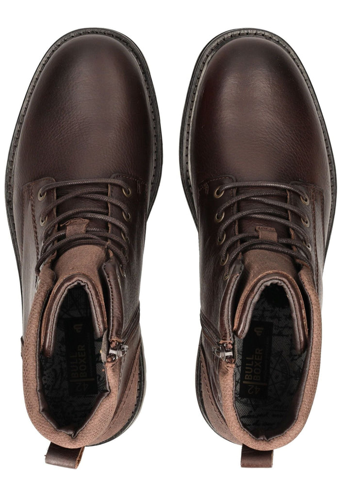 Bullboxer Stiefelette Leder Dunkelbraun