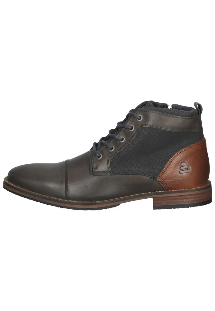 Bullboxer Stiefelette Leder Grau