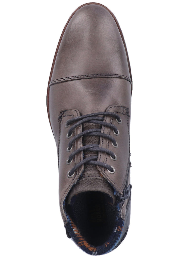 Bullboxer Stiefelette Leder Grau