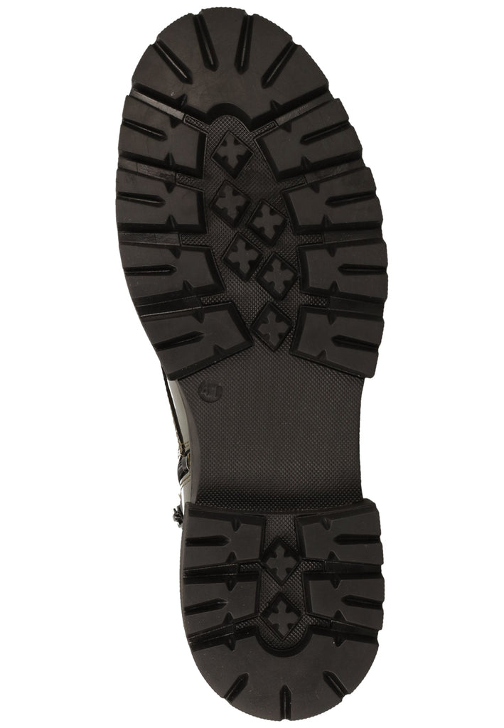 Bullboxer Stiefelette Leder Grün Lack