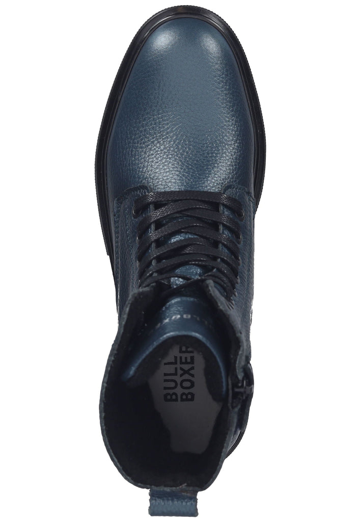 Bullboxer Stiefelette Leder Petrol Warmfutter