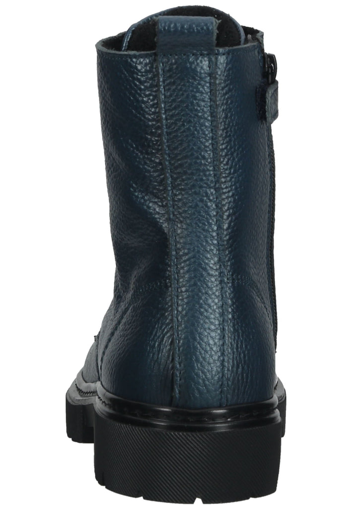 Bullboxer Stiefelette Leder Petrol Warmfutter