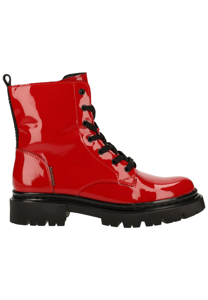 Bullboxer Stiefelette Leder Rot