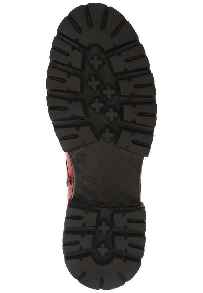 Bullboxer Stiefelette Leder Rot