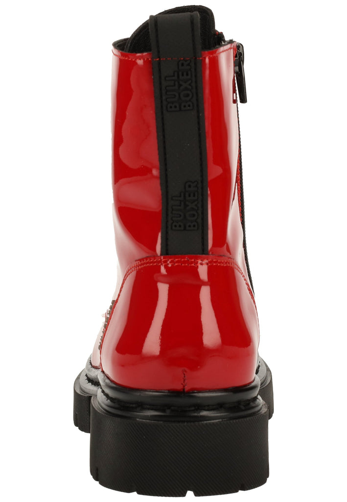 Bullboxer Stiefelette Leder Rot