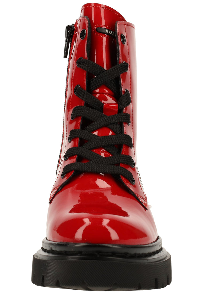 Bullboxer Stiefelette Leder Rot