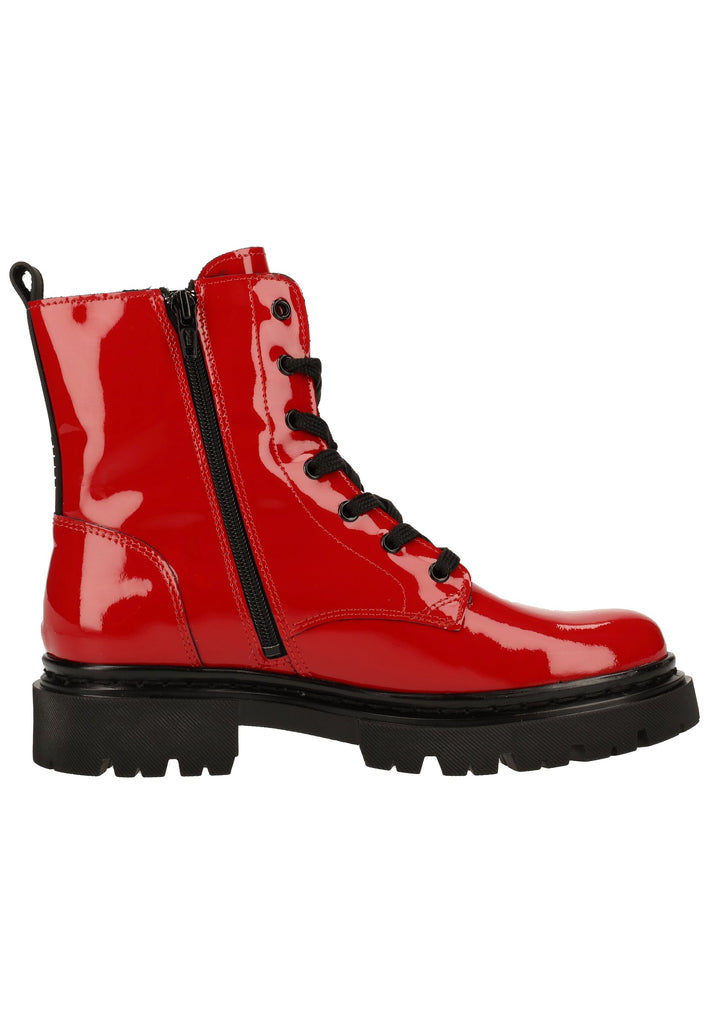 Bullboxer Stiefelette Leder Rot