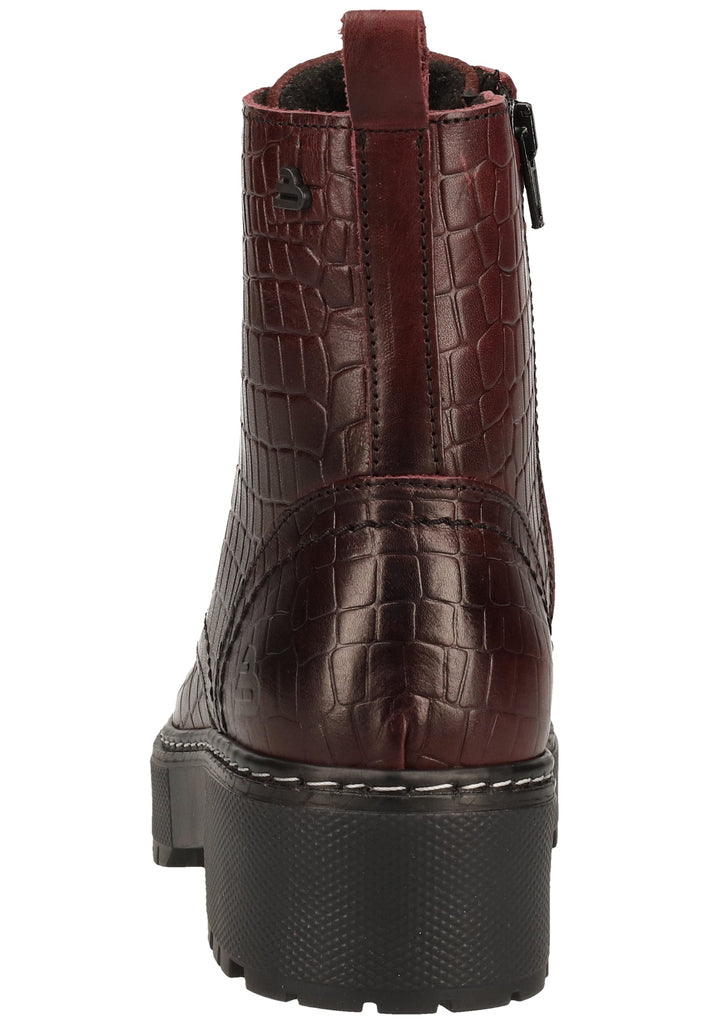 Bullboxer Stiefelette Leder Rot