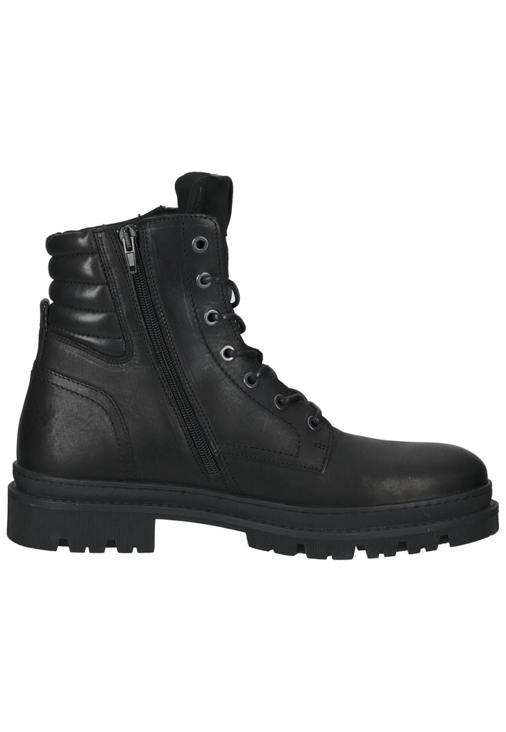 Bullboxer Stiefelette Leder Schwarz