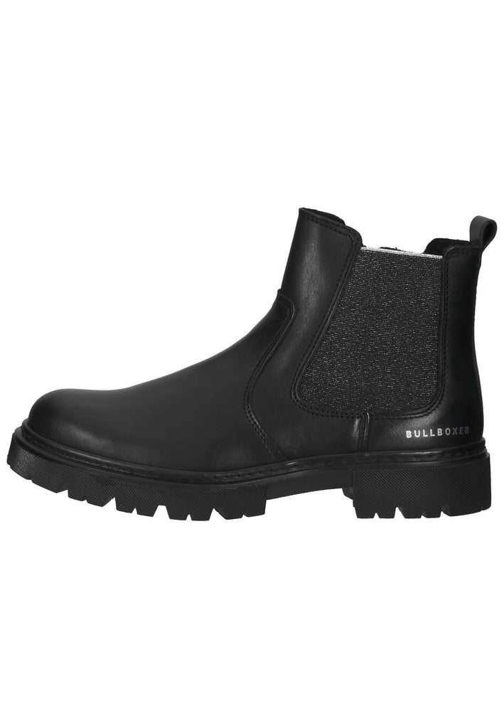 Bullboxer Stiefelette Leder Schwarz