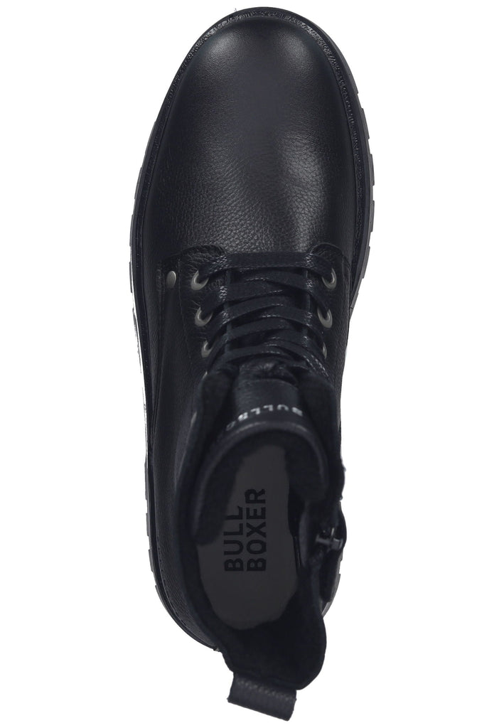 Bullboxer Stiefelette Leder Schwarz