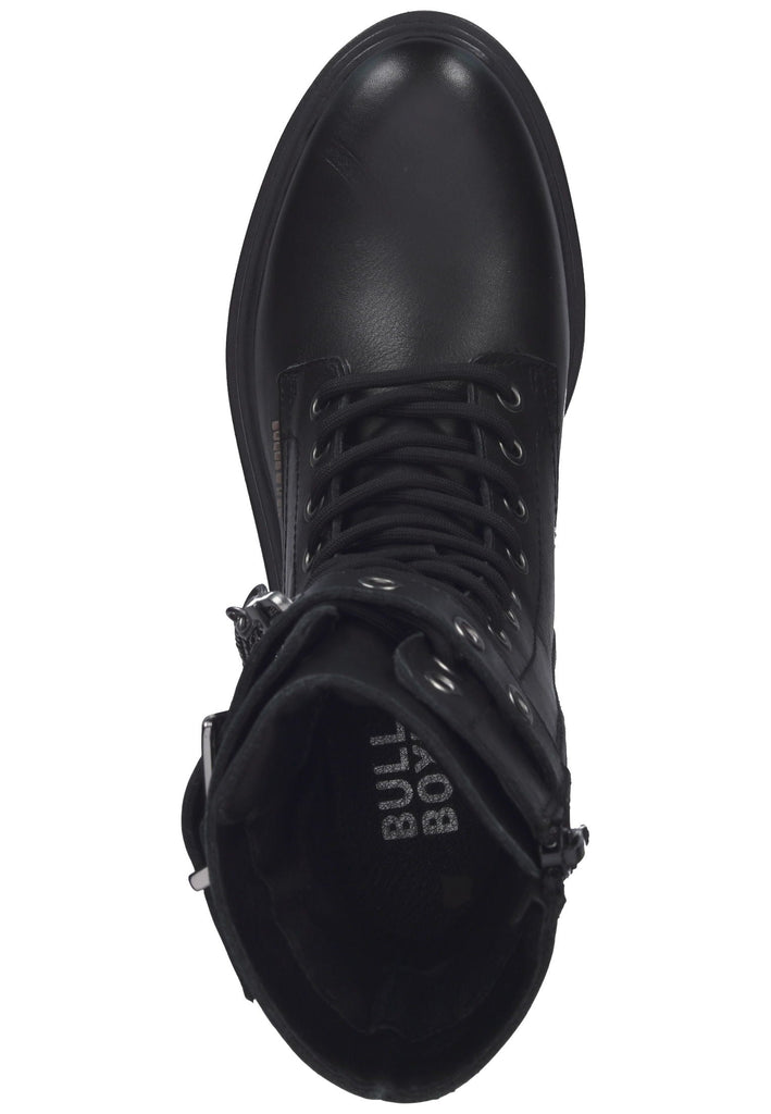 Bullboxer Stiefelette Leder Schwarz