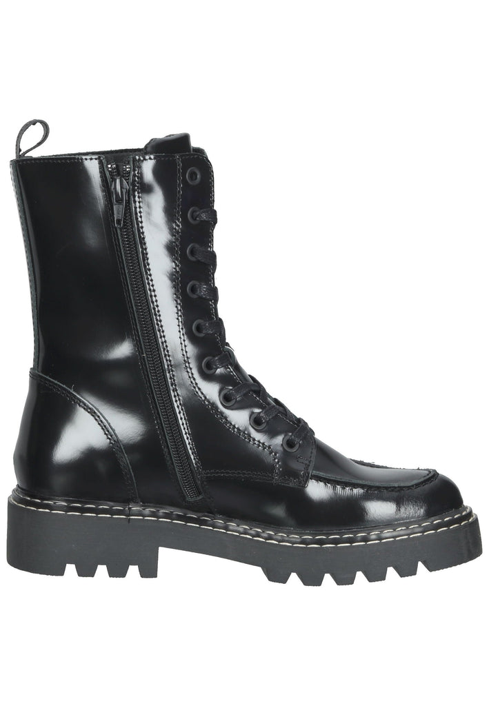 Bullboxer Stiefelette Leder Schwarz