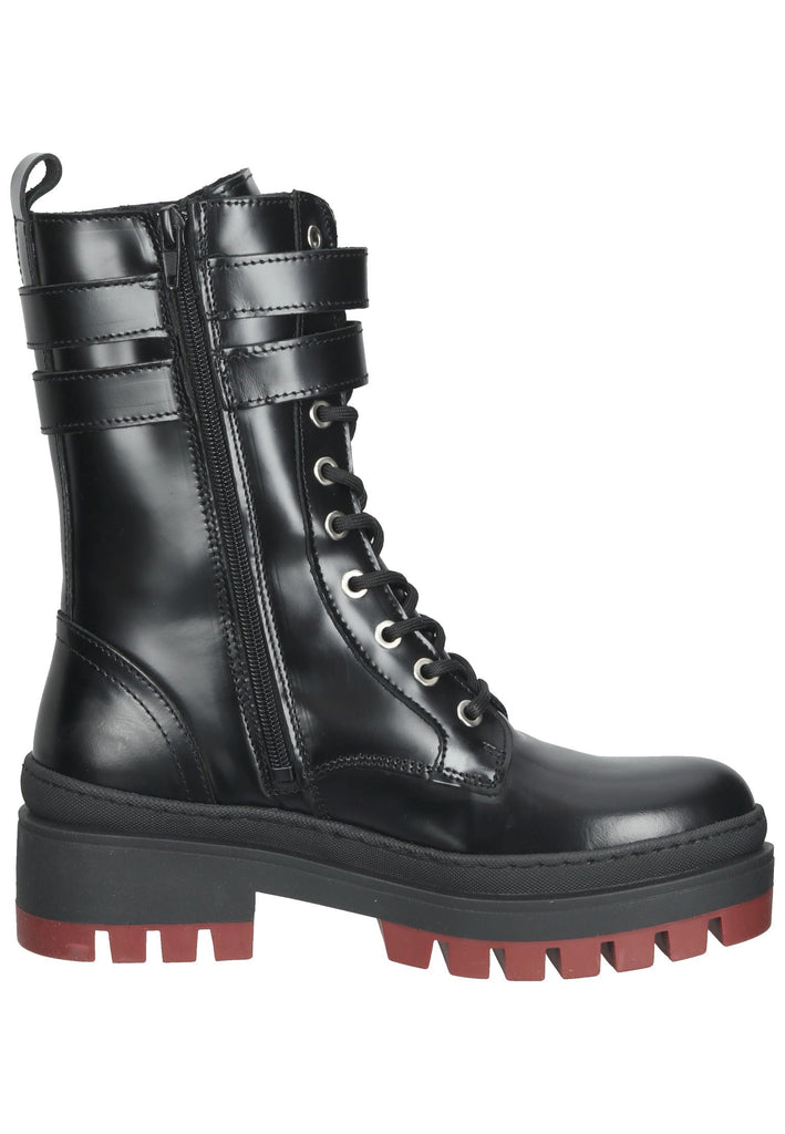 Bullboxer Stiefelette Leder Schwarz