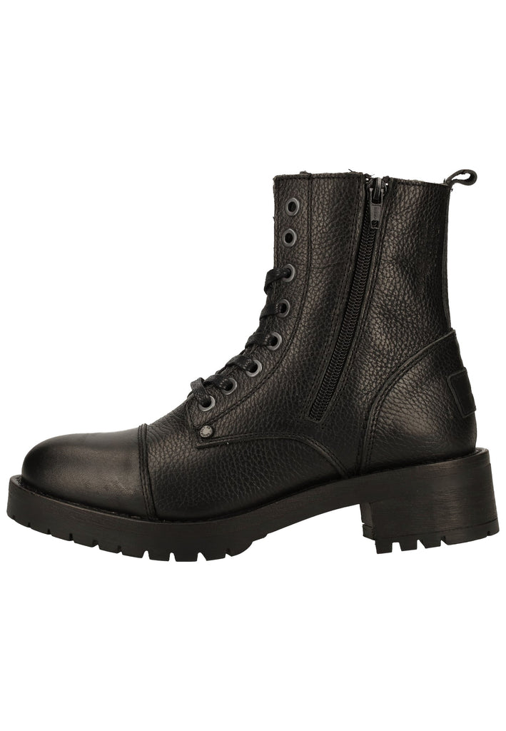 Bullboxer Stiefelette Leder Schwarz