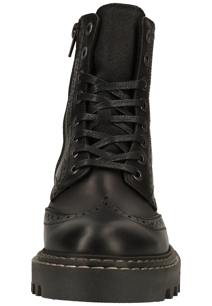 Bullboxer Stiefelette Leder Schwarz