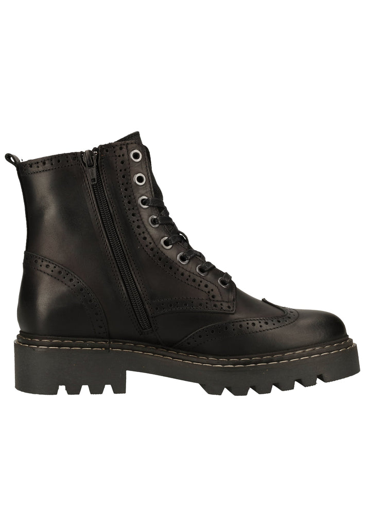 Bullboxer Stiefelette Leder Schwarz