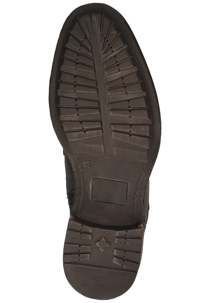 Bullboxer Stiefelette Leder Schwarz