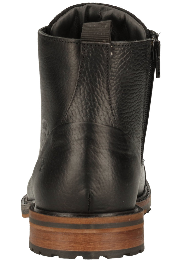 Bullboxer Stiefelette Leder Schwarz