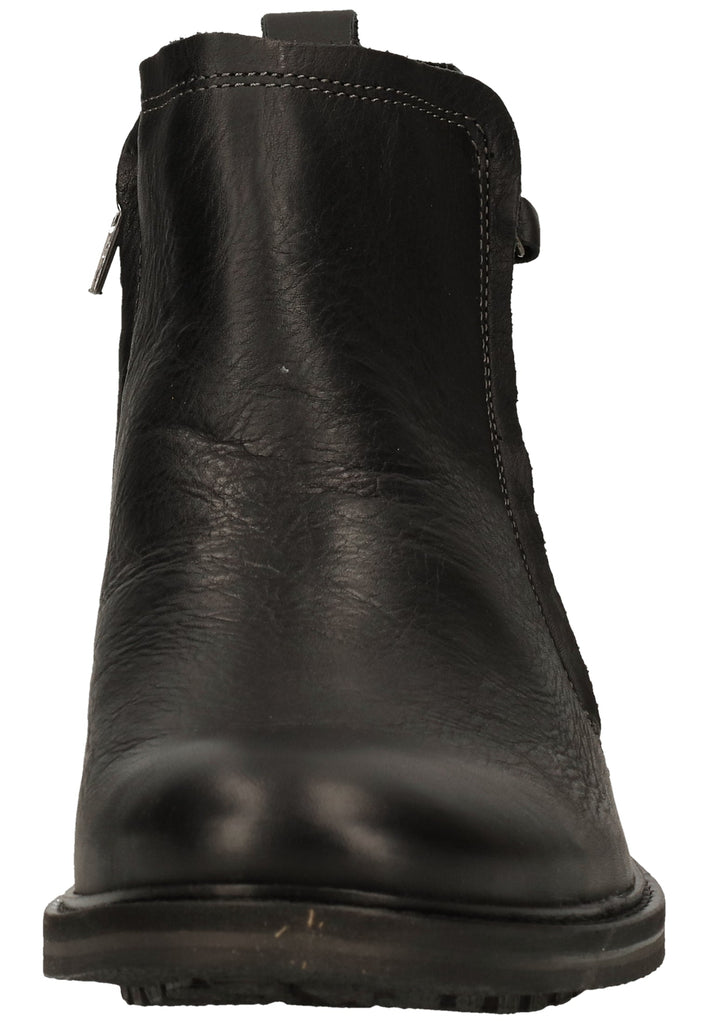 Bullboxer Stiefelette Leder Schwarz