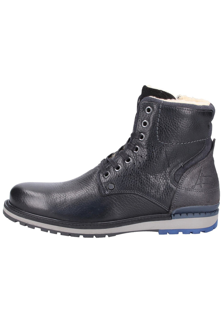 Bullboxer Stiefelette Leder Schwarz