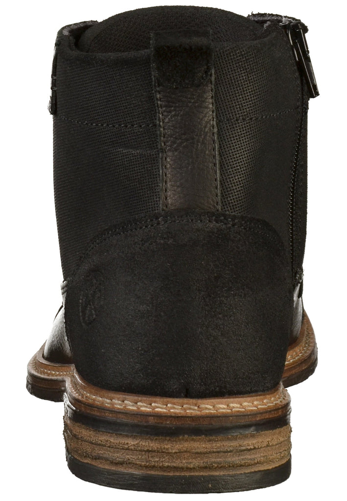 Bullboxer Stiefelette Leder Schwarz