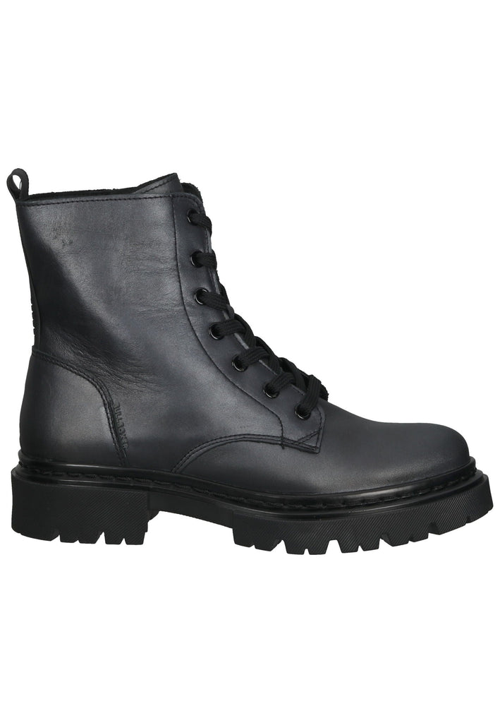 Bullboxer Stiefelette Leder Schwarz/Schwarz