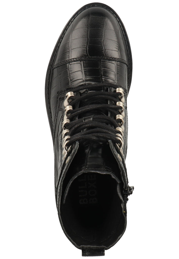 Bullboxer Stiefelette Leder Schwarz Str.