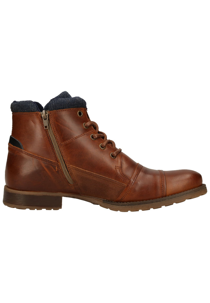 Bullboxer Stiefelette Leder Tan