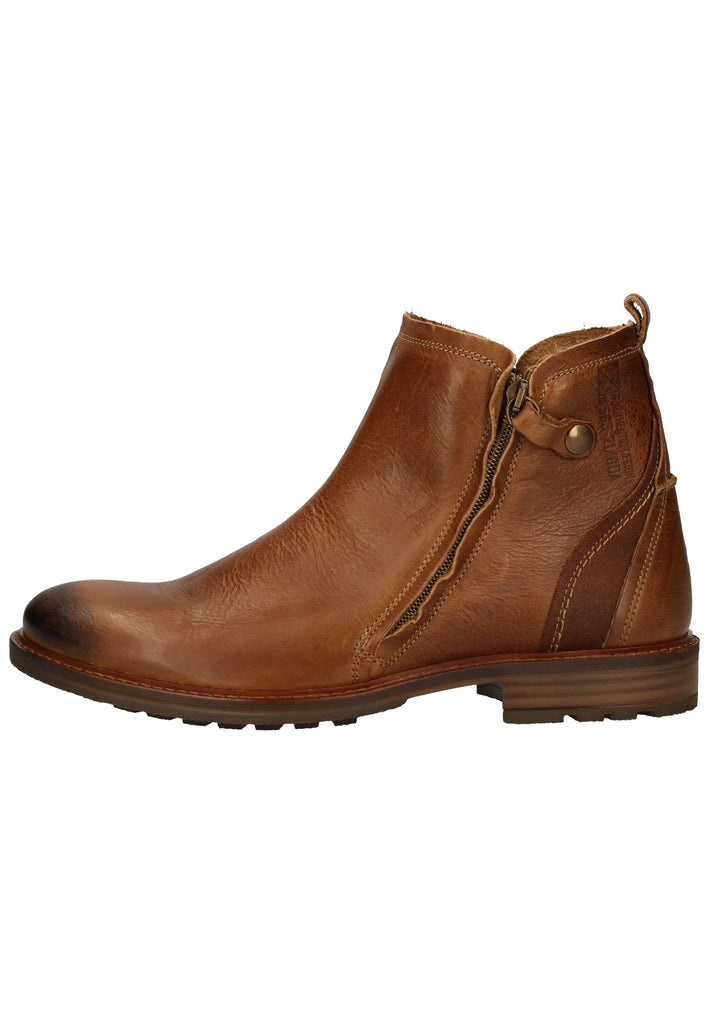 Bullboxer Stiefelette Leder Tan