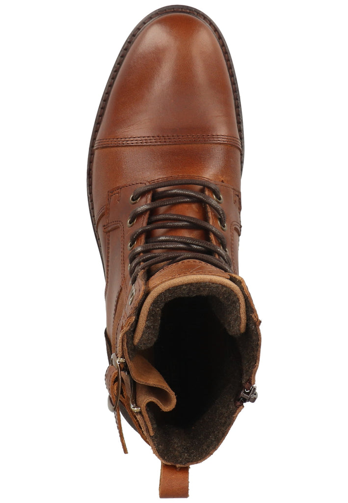 Bullboxer Stiefelette Leder Tan